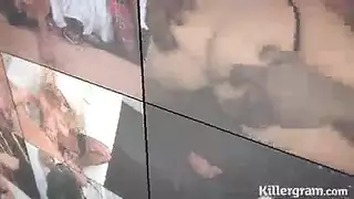 مراهقة ترتدي جوارب طويلة بيضاء تداعب فرج معلمتها حتى الوصول لهزة جماع شديدة